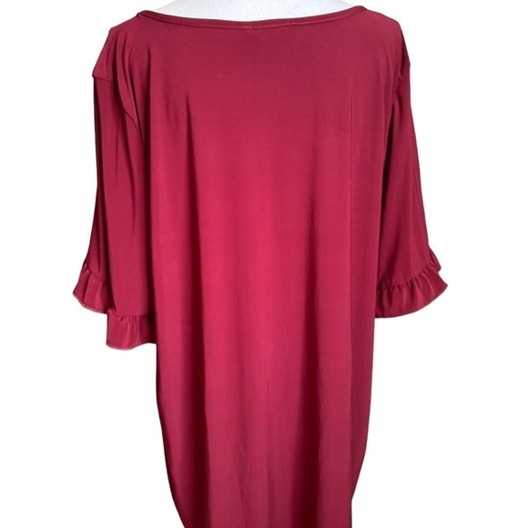 Star Vixen Women’s Ruffle Sleeve Top Size Large XL/2X - Picture 6 of 17